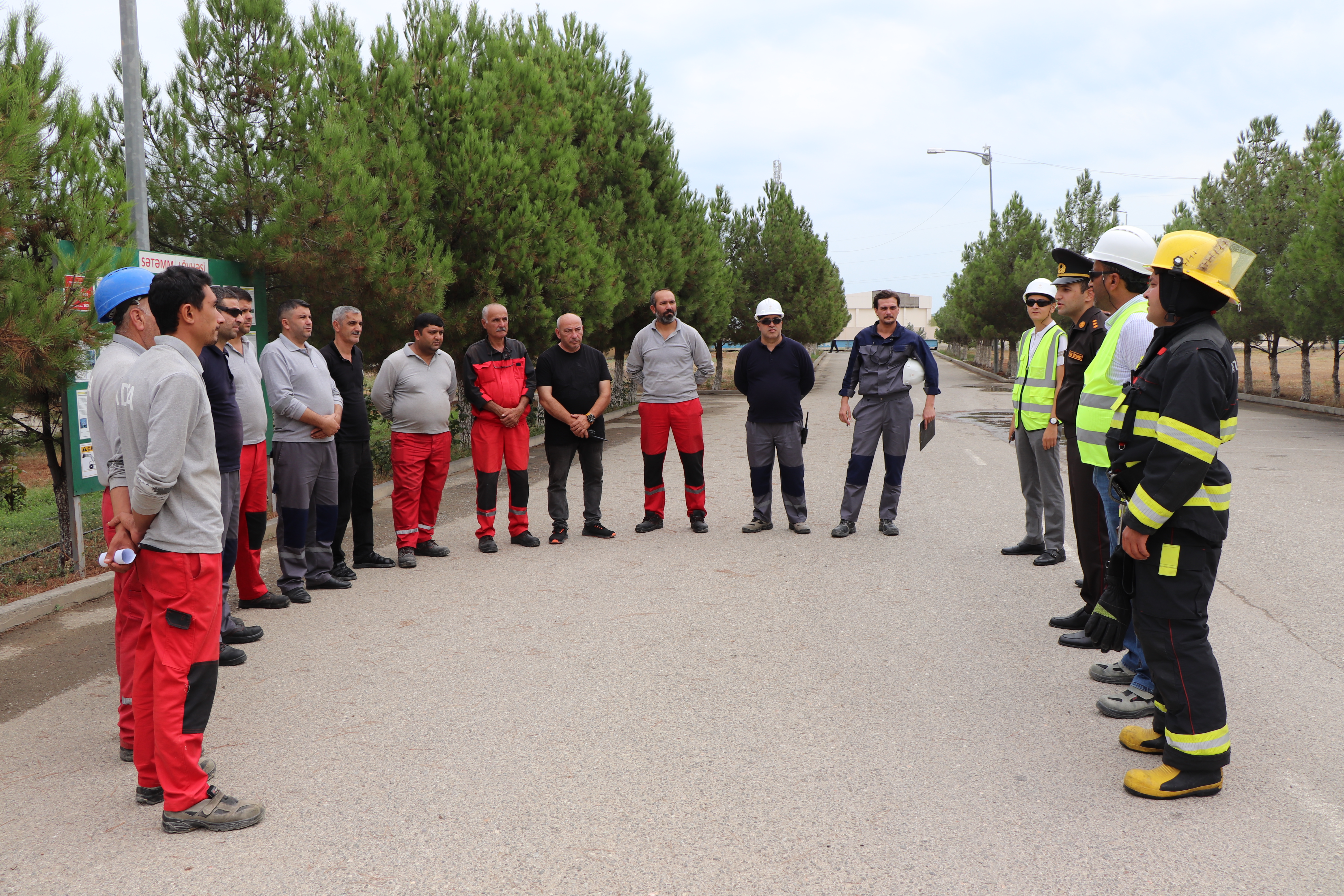 ADEA ilə FHN-in Dövlət Yanğından Mühafizə Xidməti yanğın-taktiki təlim-məşq toplantısı keçirib