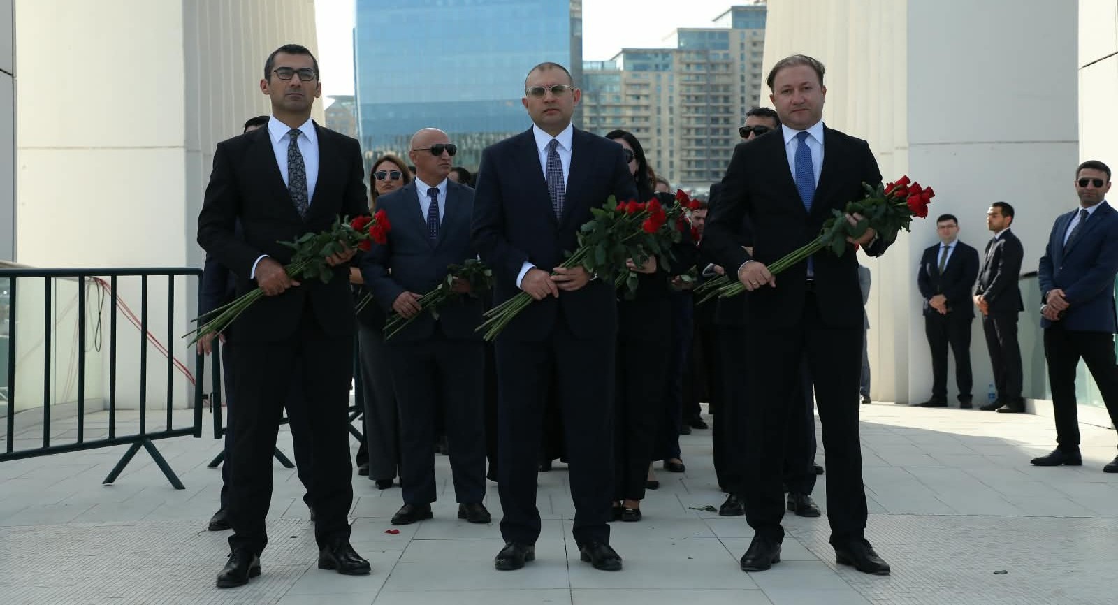 Azərbaycan Respublikasının Dövlət Ehtiyatları Agentliyinin kollektivi Anım Günü ilə əlaqədar Zəfər parkını ziyarət edib