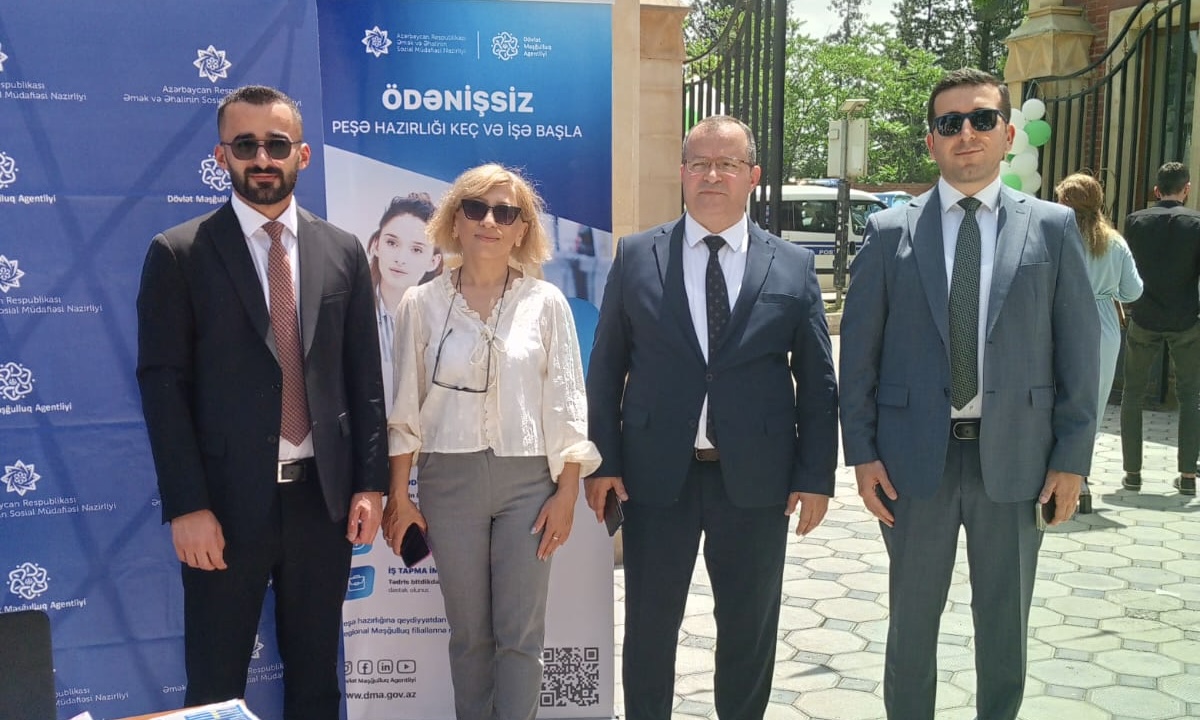 ADEA Gəncə-Daşkəsən RMF tərəfindən Azərbaycan Aqrar Universitetində keçirilən əmək yarmarkasında iştirak edib